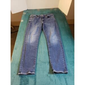 American Eagle Outfitters Classic Blue Slim Straight Jeans